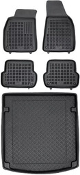 Zestaw dywaniki i mata plastikowa do Audi A4 II B6 2000-2004