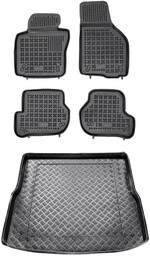 Zestaw dywaniki i mata plastikowa do Volkswagen Golf 2008-2016 - Kombi