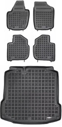 Zestaw dywaniki i mata gumowa do SEAT Toledo IV 2012-2018