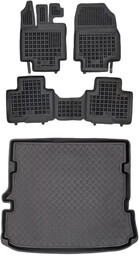 Zestaw dywaniki i mata plastikowa do Toyota Highlander IV XU70 od 2019