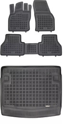 Zestaw dywaniki i mata gumowa do Volkswagen Caddy V od 2021
