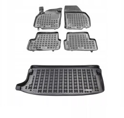 Zestaw dywaniki i mata gumowa do Volkswagen T-Cross od 2018