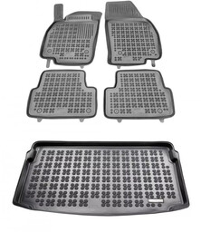 Zestaw dywaniki i mata gumowa do Volkswagen Polo VI od 2017