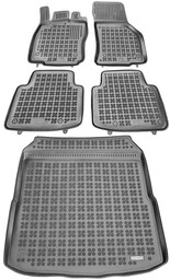 Zestaw dywaniki i mata gumowa do Volkswagen Arteon od 2017 - Liftback, z zestawem naprawczym
