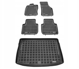 Zestaw dywaniki i mata gumowa do Volkswagen Golf Sportsvan 2014-2018