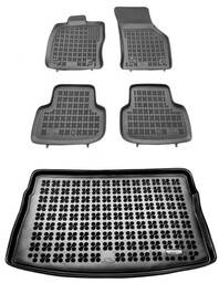 Zestaw dywaniki i mata gumowa do Volkswagen Golf VII 2012-2019