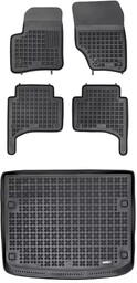 Zestaw dywaniki i mata gumowa do Volkswagen Touareg I 2002-2010