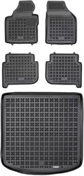 Zestaw dywaniki i mata gumowa do Volkswagen Touran I 2003-2010
