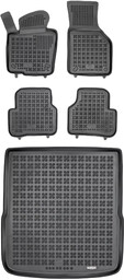 Zestaw dywaniki i mata gumowa do Volkswagen Passat 2010-2014 - Kombi