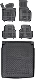 Zestaw dywaniki i mata plastikowa do Volkswagen Passat 2010-2014 - Sedan
