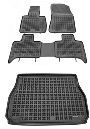 Zestaw dywaniki i mata gumowa do BMW X5 E53 1999-2006