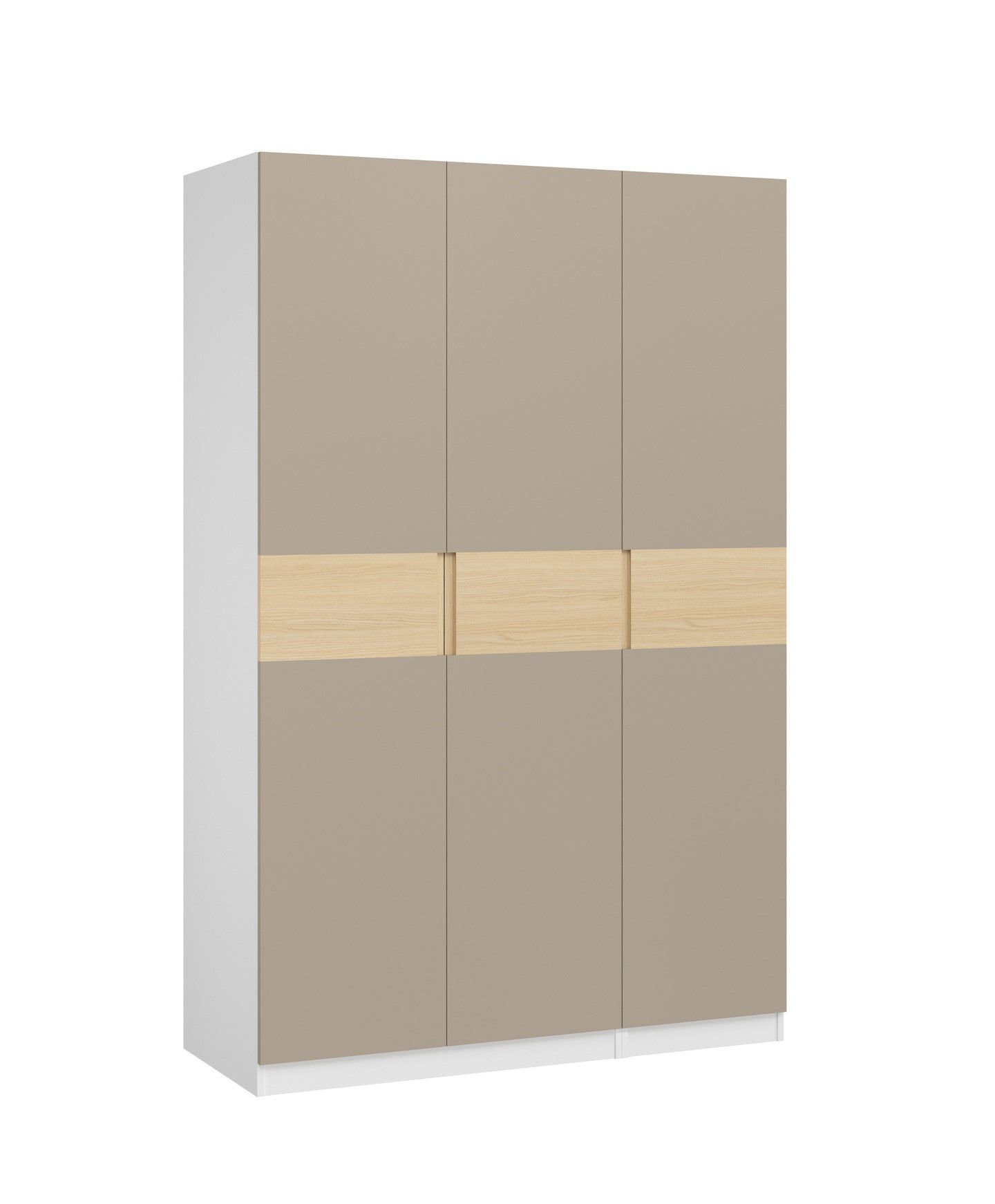 Szafa Dox 3D Biały / Cashmere / Dąb Vicenza