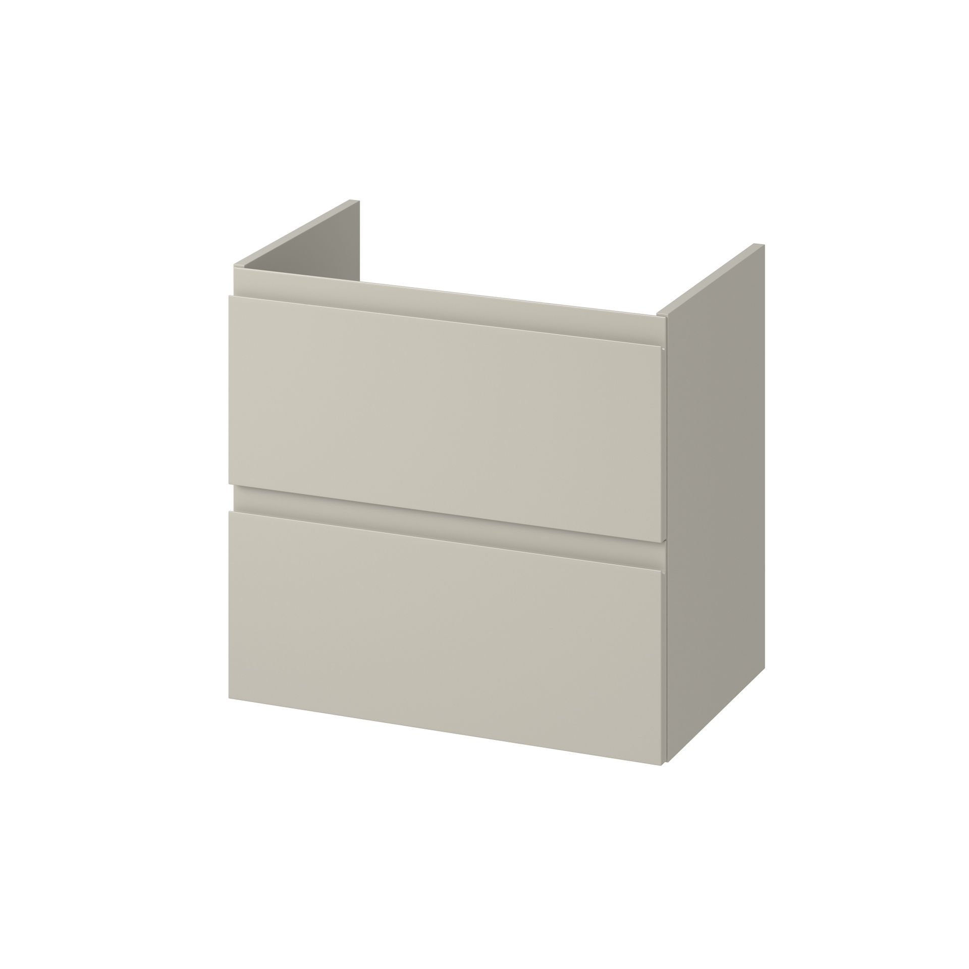 Szafka łazienkowa pod umywalkę Cersanit Moduo Slim 60 cm kaszmir mat S590-106-DSM