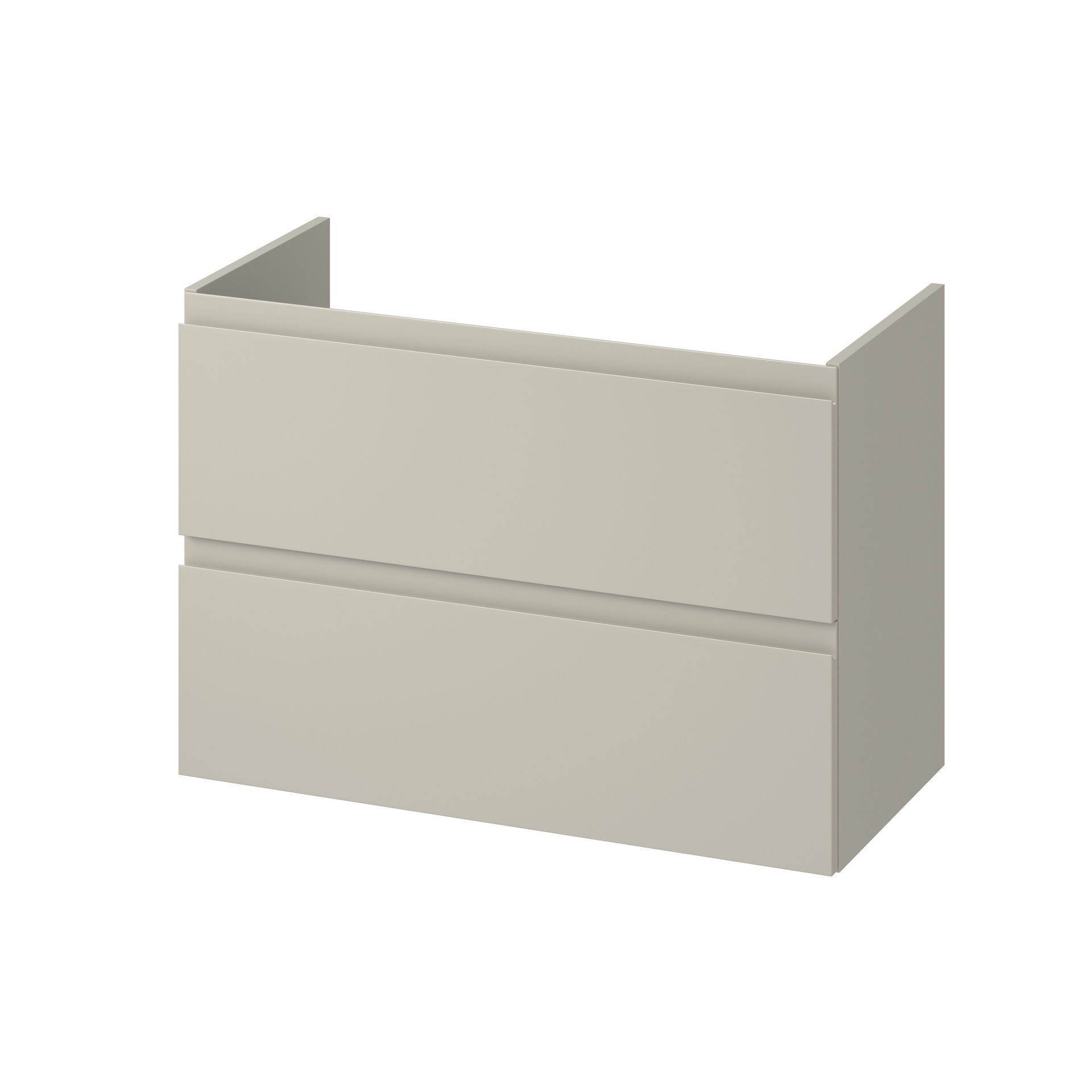 Szafka łazienkowa pod umywalkę Cersanit Moduo Slim 80 cm kaszmir mat S590-107-DSM