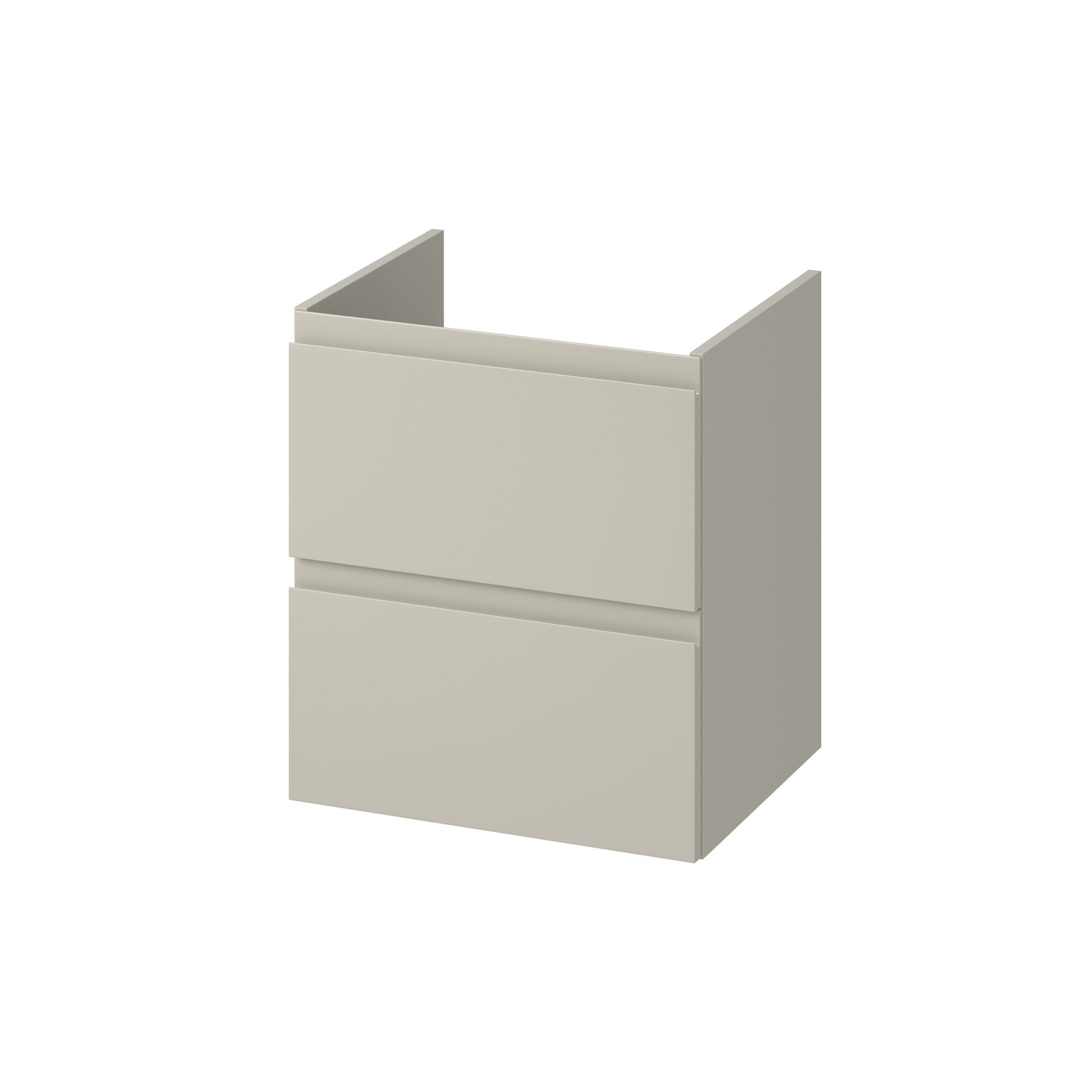 Szafka łazienkowa pod umywalkę Cersanit Moduo 50 cm kaszmir mat S590-102-DSM