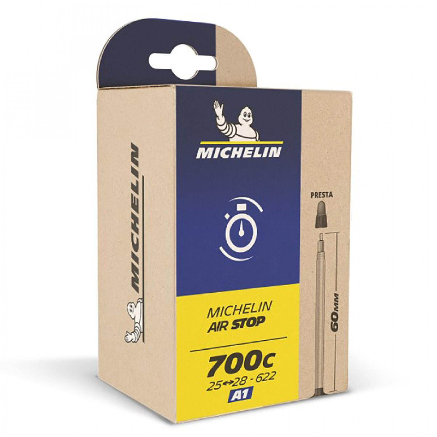 Michelin A1 Airstop Inner Tube 18/25x622 Sclaverand (SV 48mm) 2022 Dętki do rowerów elektrycznych