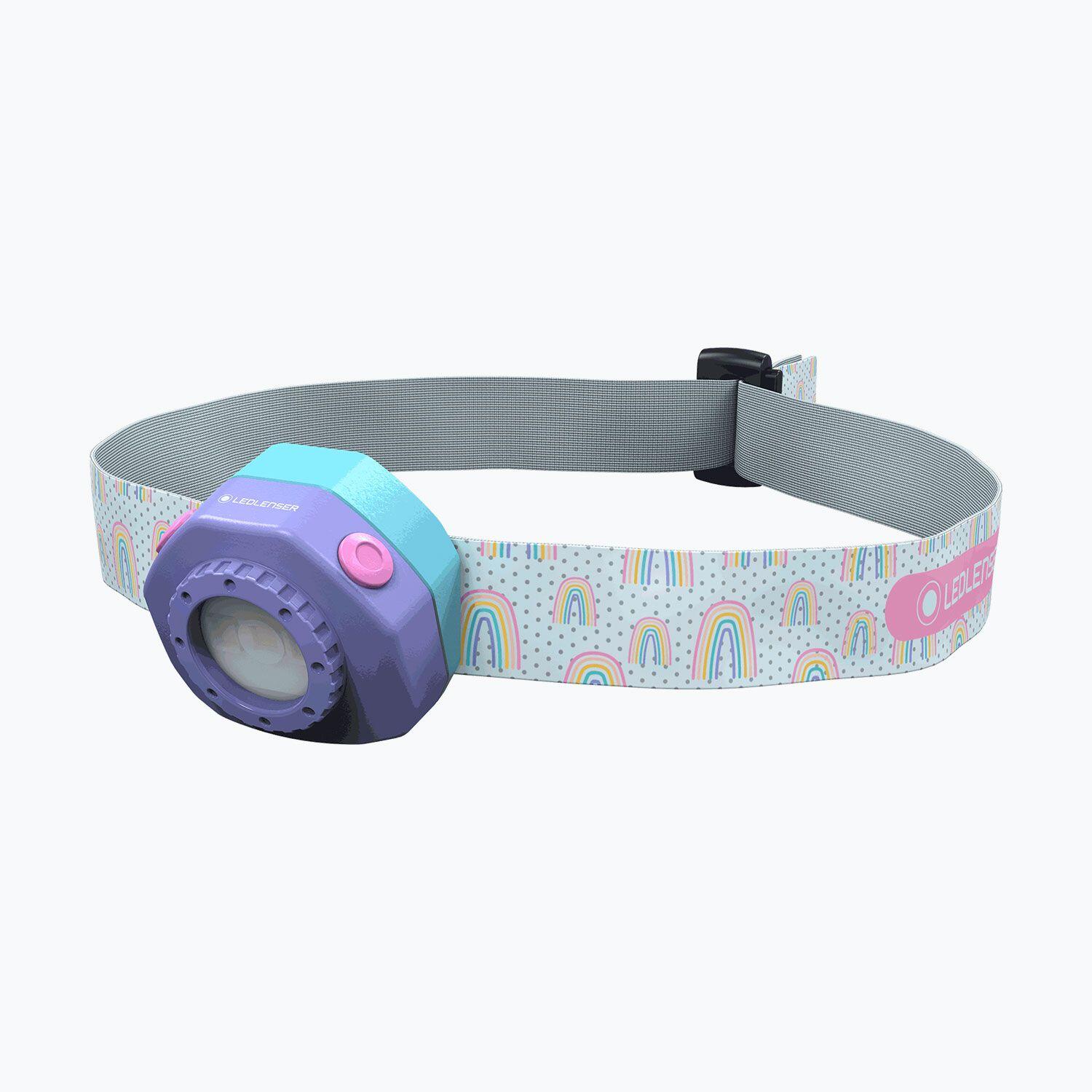 Ledlenser Latarka czołowa KidLed 4R Lila - 40 lumenów (502536) T 502536