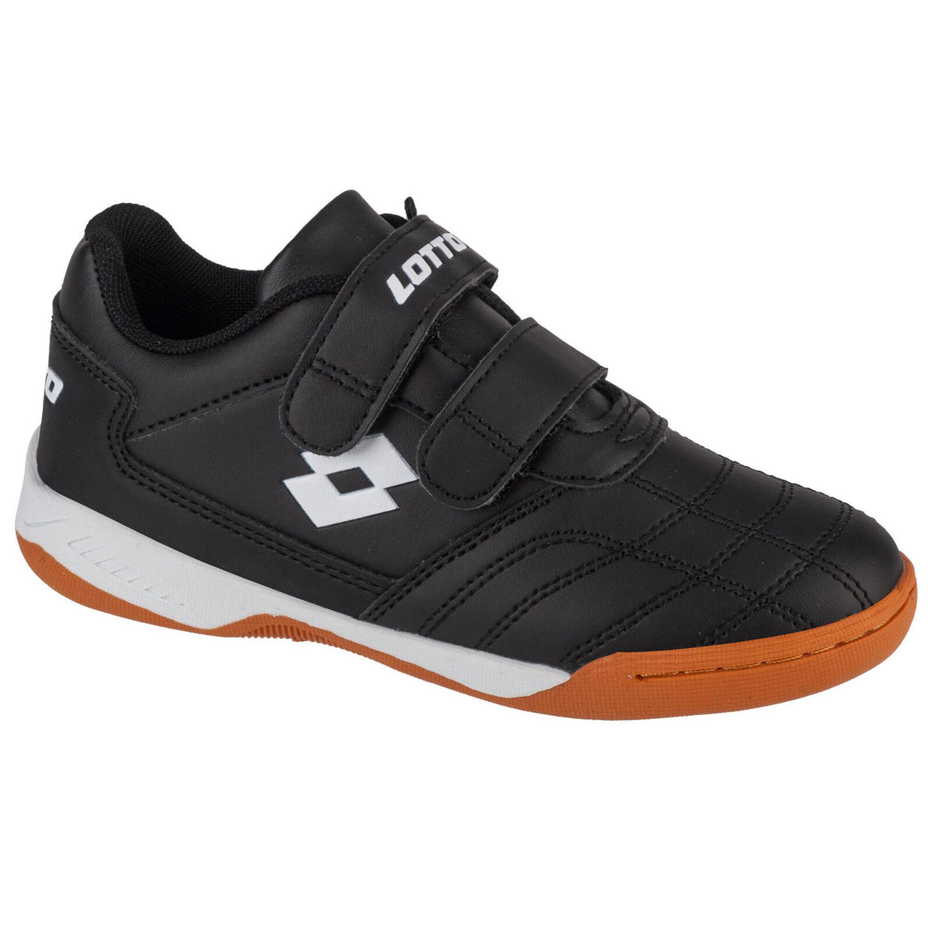 Lotto Pacer K 2600110K-1110, dla chłopca, buty halowe - halówki, Czarne