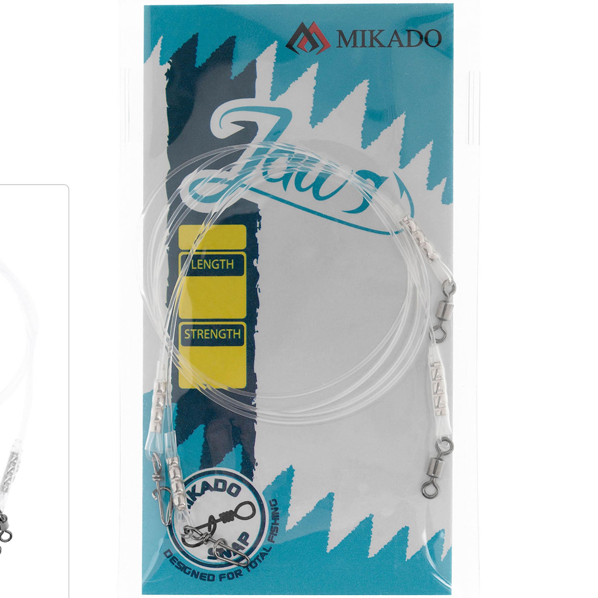 MIKADO przypon Fluorocarbon 35cm 8kg 2sz