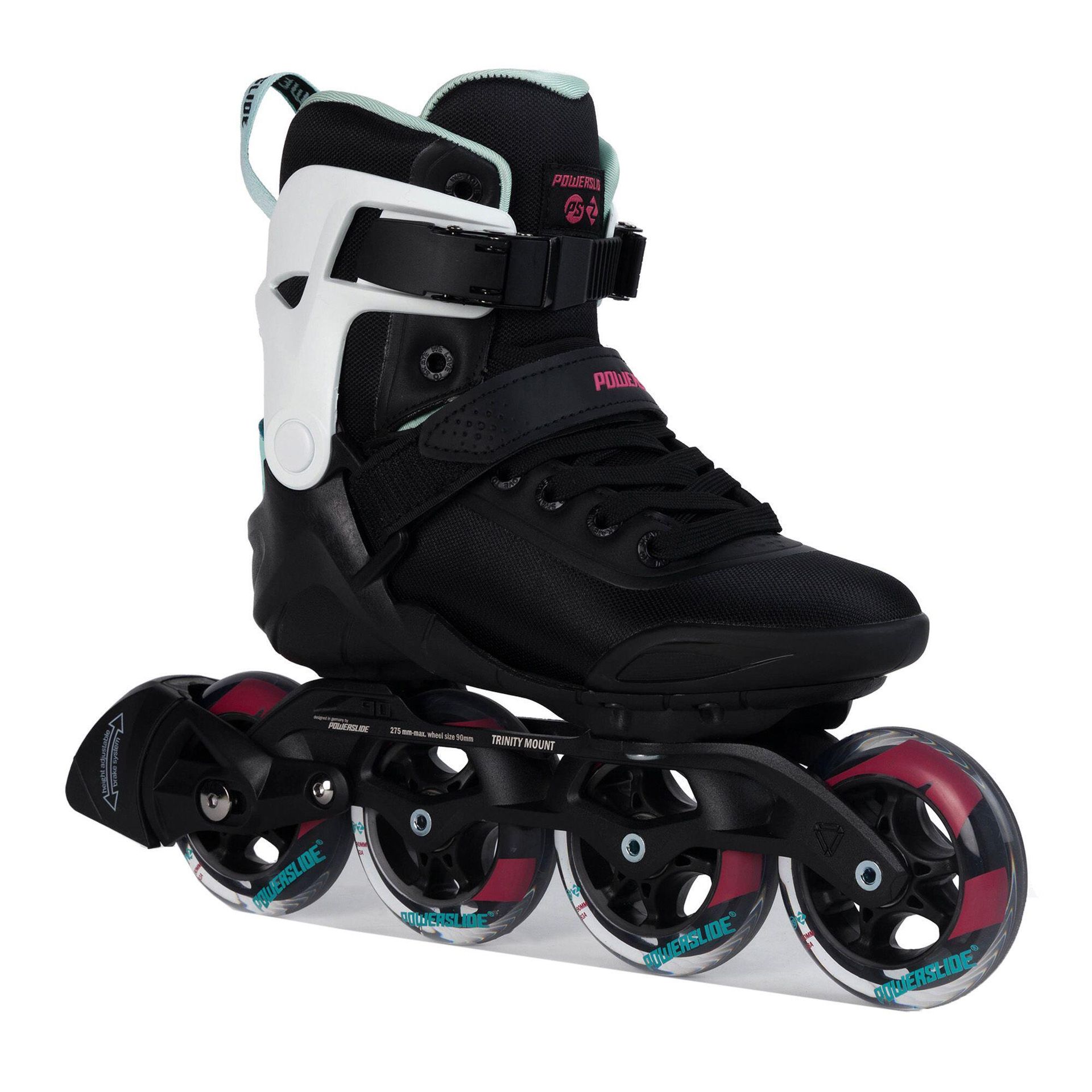 Powerslide, Rolki damskie, Phuzion Radon Teal 90, rozmiar 38