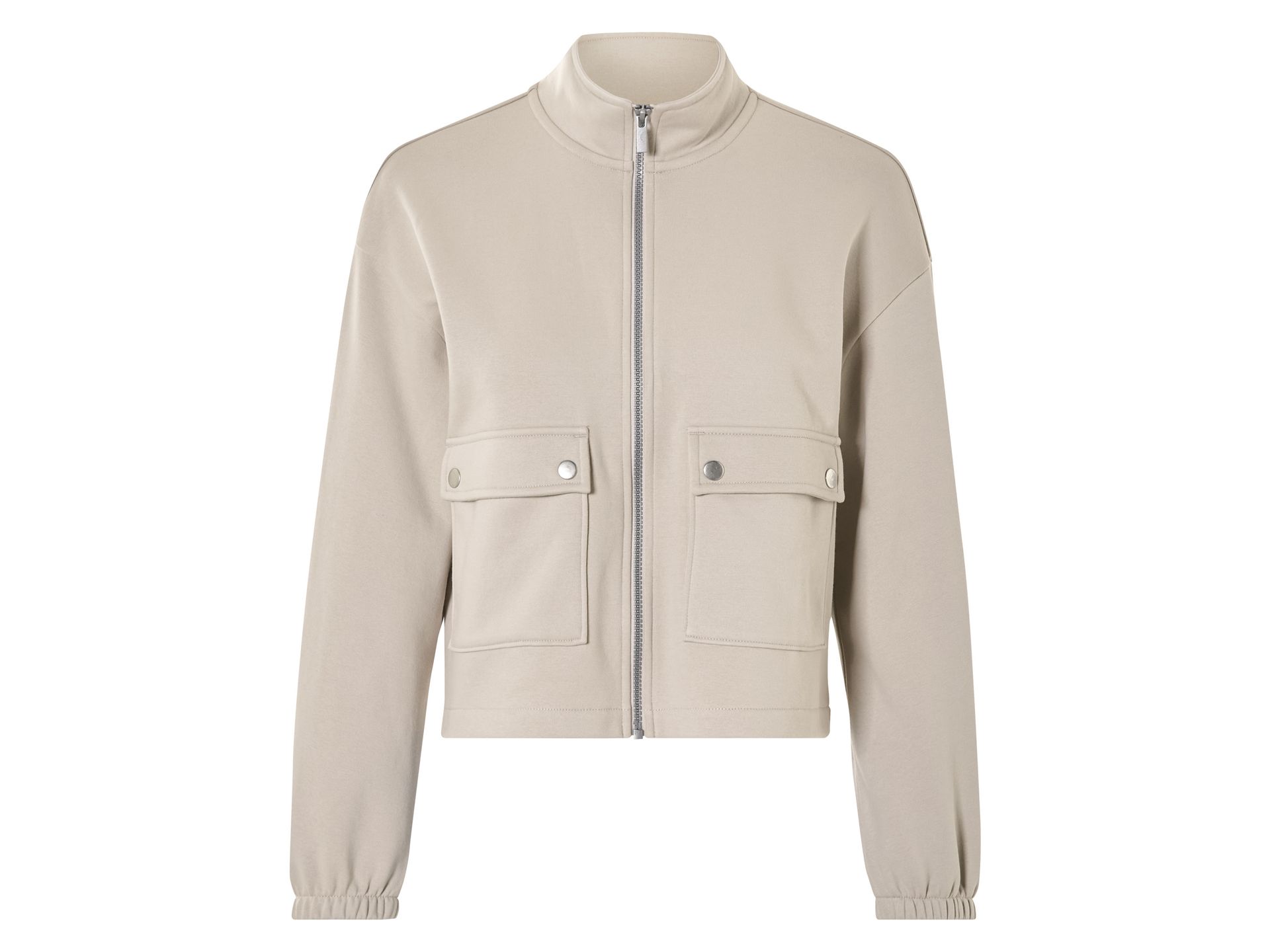 esmara® Bluza dresowa damska z bawełną (S (36/38), Beżowy)