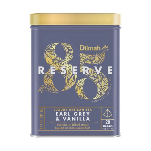 Herbata Dilmah 85 Reserve Earl Grey & Vanillla 20 torebek