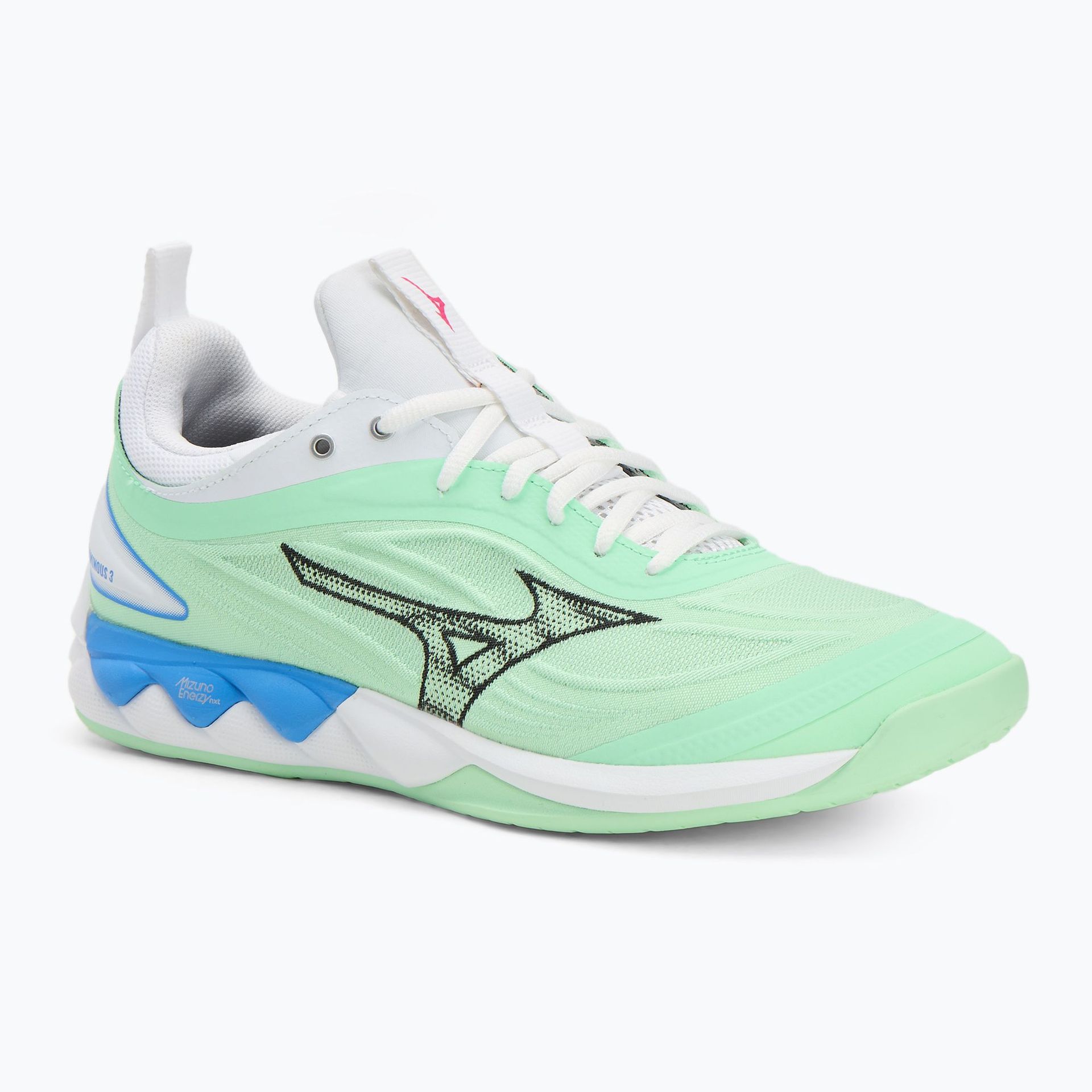 Buty do siatkówki Mizuno Wave Luminous 3 neo mint/black/frontier blue WYSYŁKA W 24H 30 DNI NA ZWROT