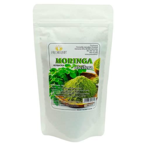 Herbatka Moringa oleifera 50g 100% liście naturalne wsparcie zdrowia