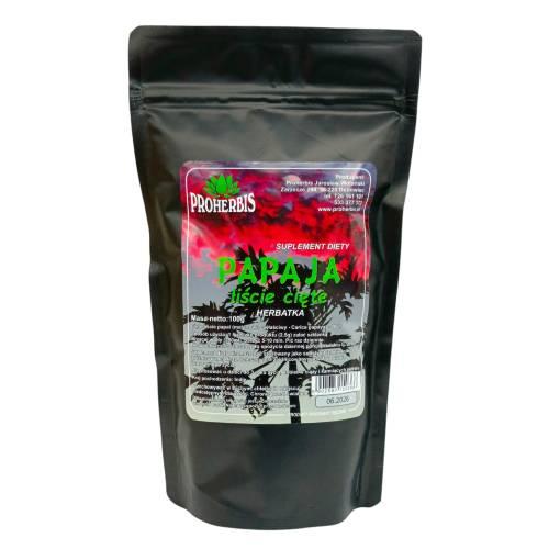 PROHERBIS Papaja Liście Cięte, 100 g