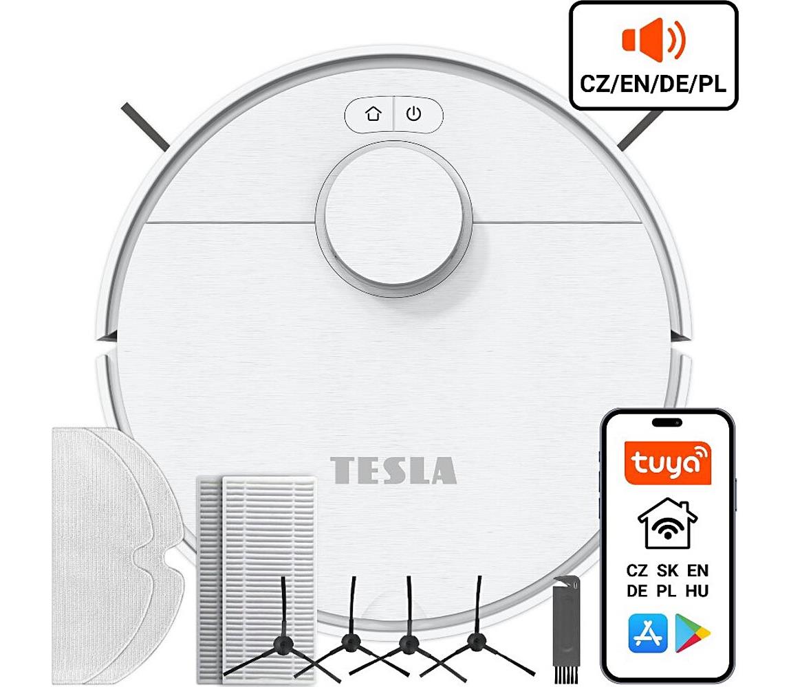 Tesla RoboStarQ550 LASER 2 w 1 Biały