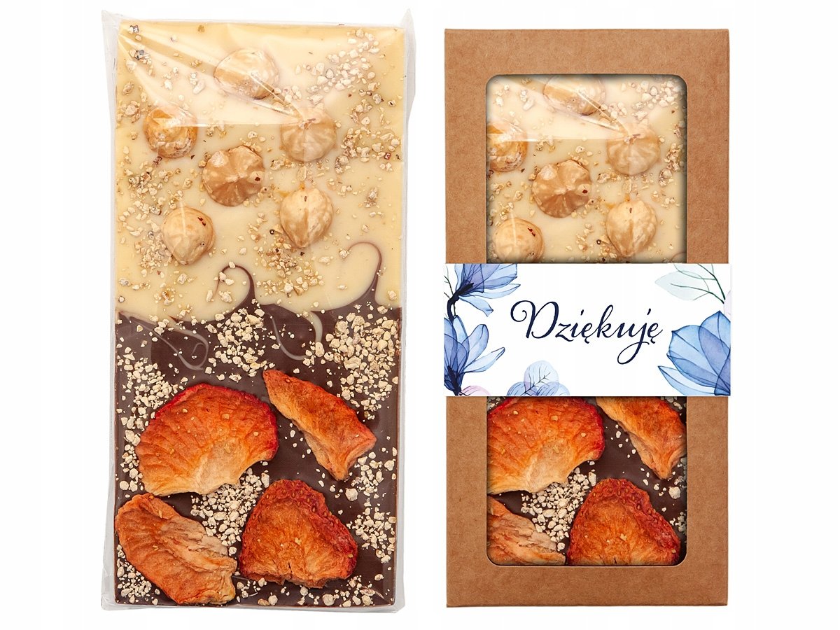 Czekolada podziękowanie ''Dziękuję'' nauczyciel, dzień kobiet... wz1 100g