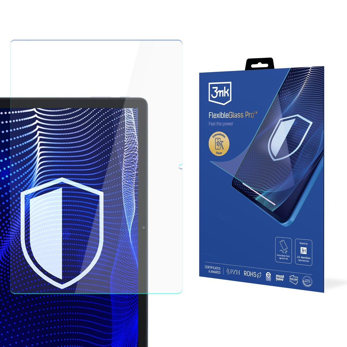 Szkło hybrydowe na ekran do Blackview Tab 80 - 3mk FlexibleGlass Pro