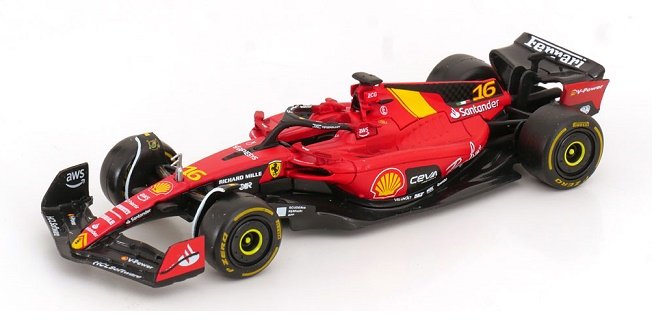 Bburago Ferrari Sf-23 #16 Charles Leclerc Ita 1:43 18-368