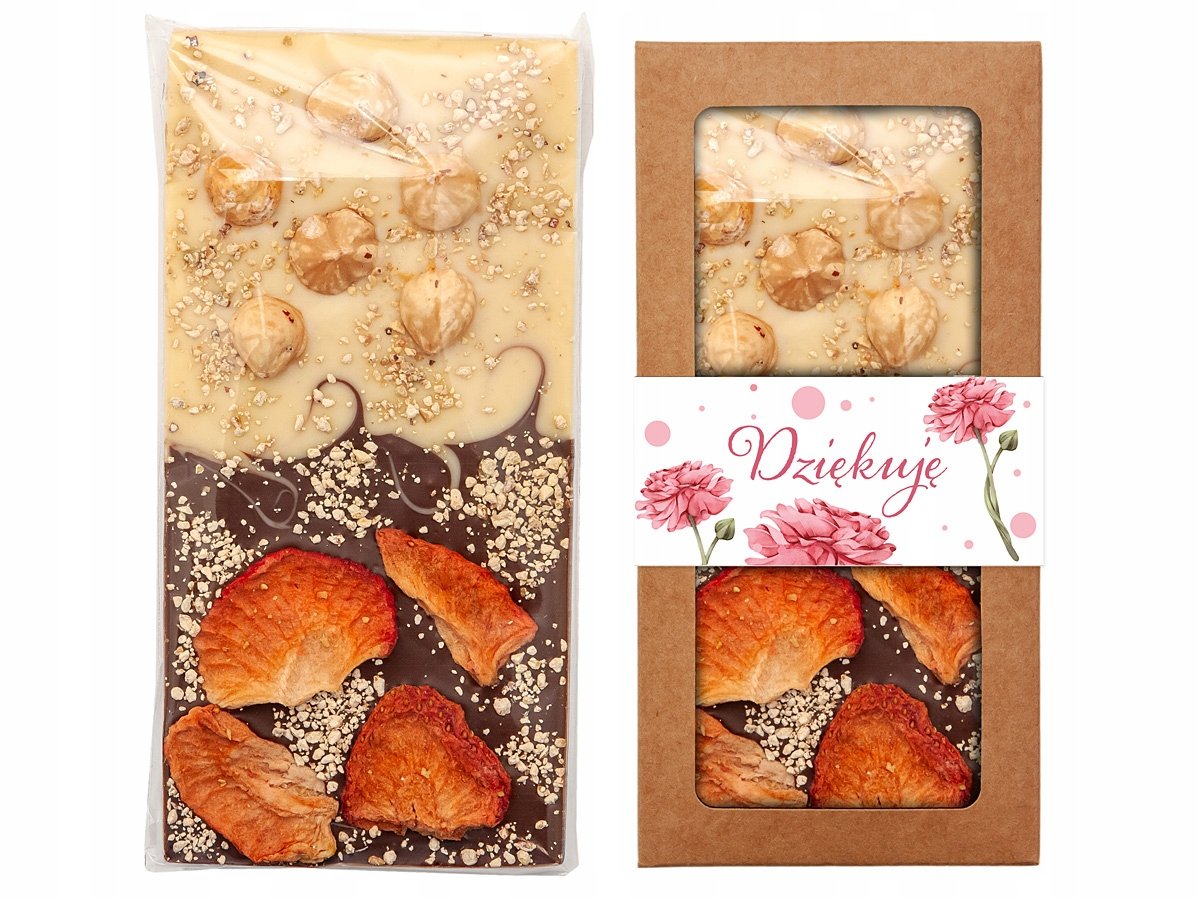 Czekolada podziękowanie ''Dziękuję'' nauczyciel, dzień kobiet... wz2 100g
