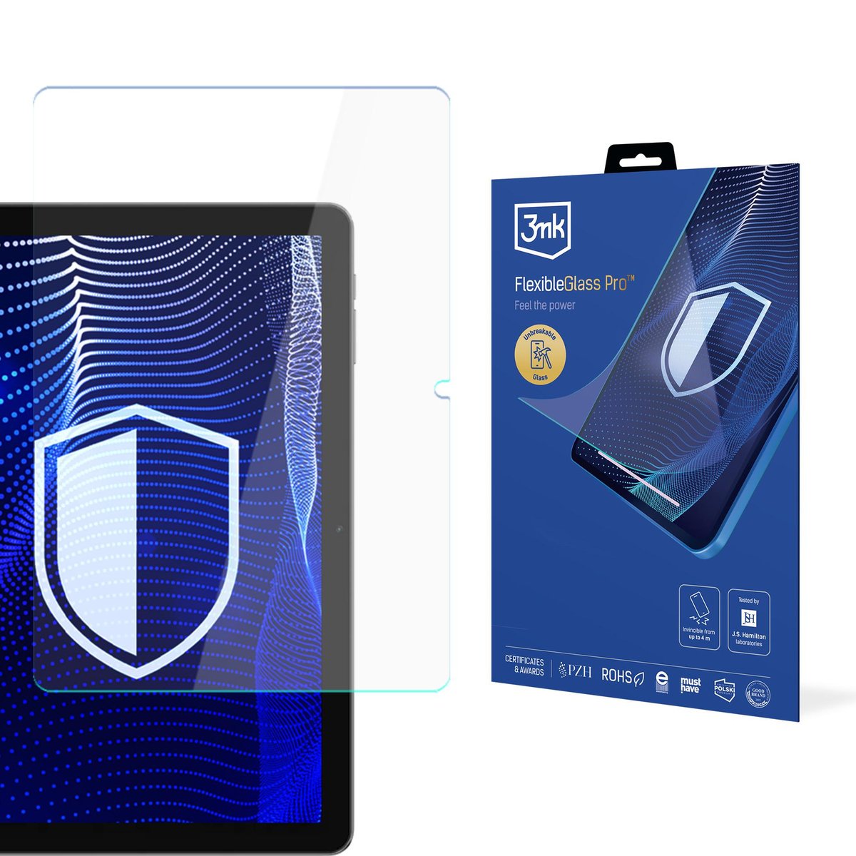 Szkło hybrydowe na ekran do Blackview Tab 30 - 3mk FlexibleGlass Pro