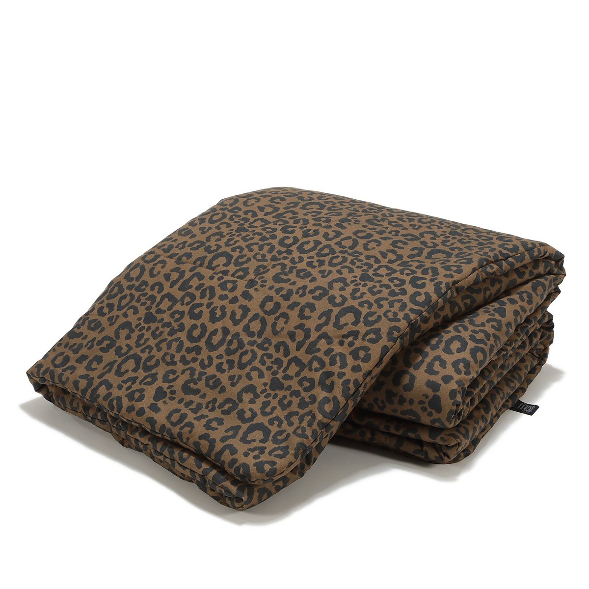 La Millou - Kołdra Bawełniana LEOPARD CHOCO by Magdalena Lamparska