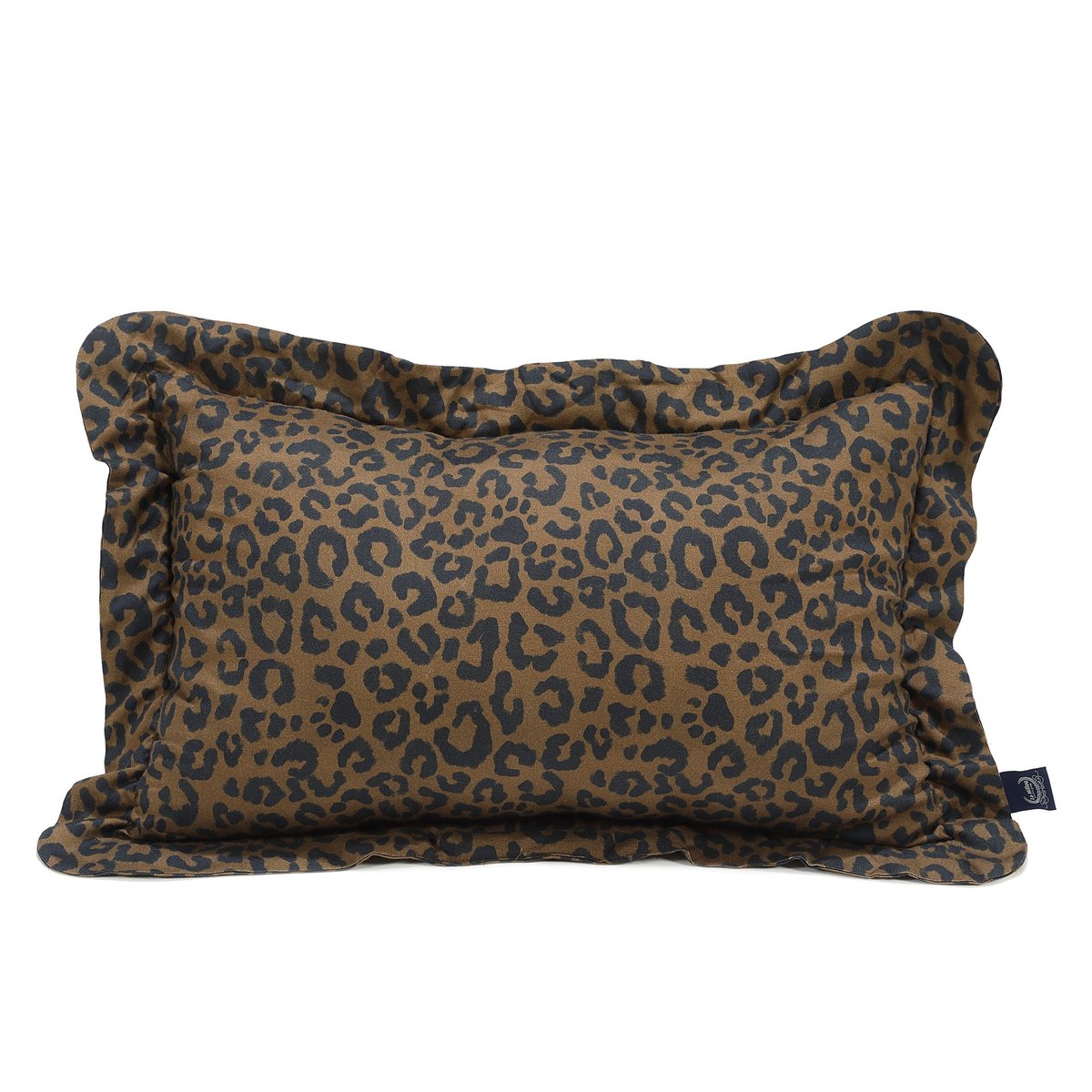 La Millou - Poduszka do spania Bawełna LEOPARD CHOCO by Magdalena Lamparska