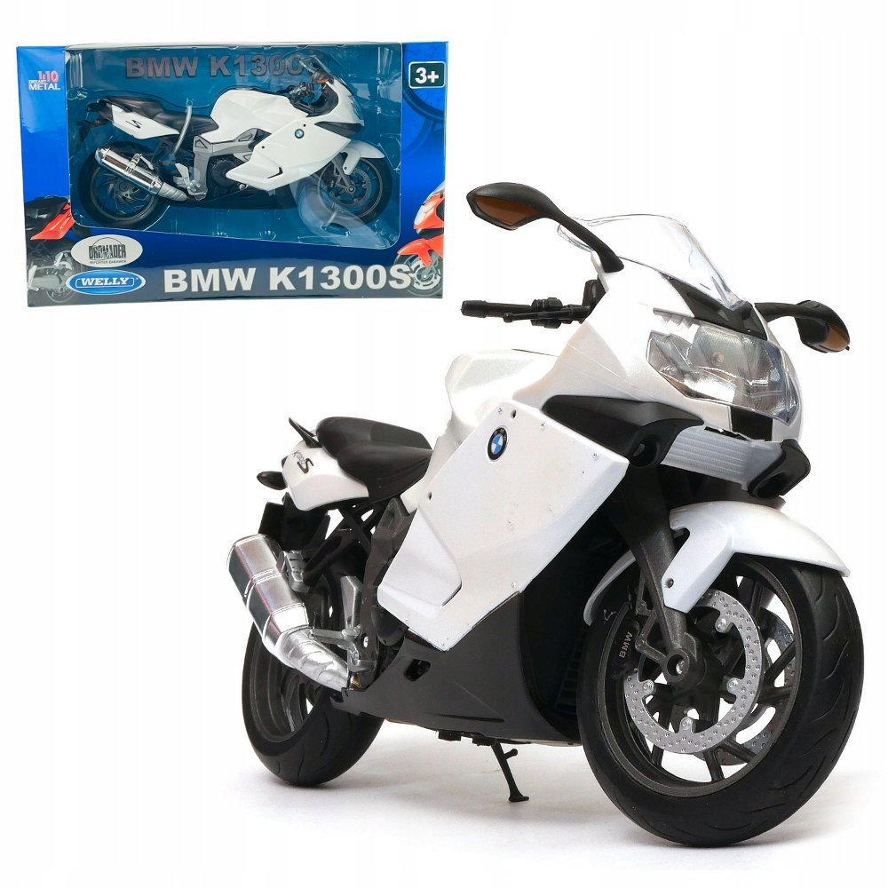 BMW K1300S Model Motocykla 1:10 Welly – Idealny prezent dla motocyklisty