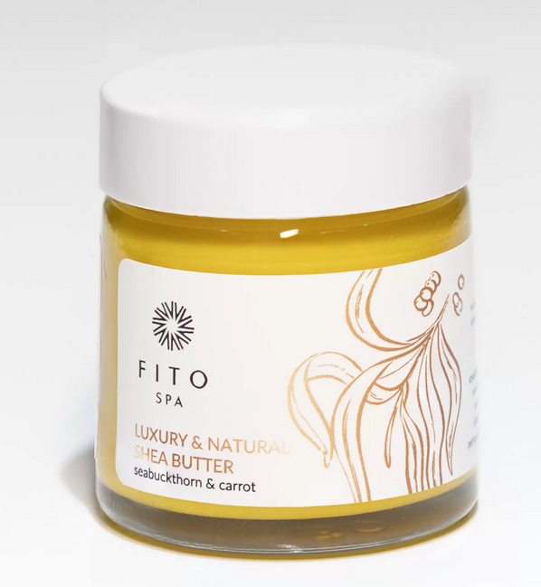 Luksusowe, naturalne masło shea z olejem rokitnik & marchew do twarzy i ciała z linii ROKITNIKOWE LOVE 30 ml FITO spa