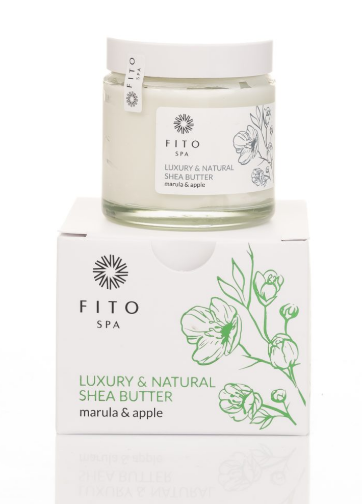Luksusowe, naturalne masło shea z olejem marula & jabłoń do twarzy i ciała z linii OWOCE MIŁOŚCI 120 ml FITO spa