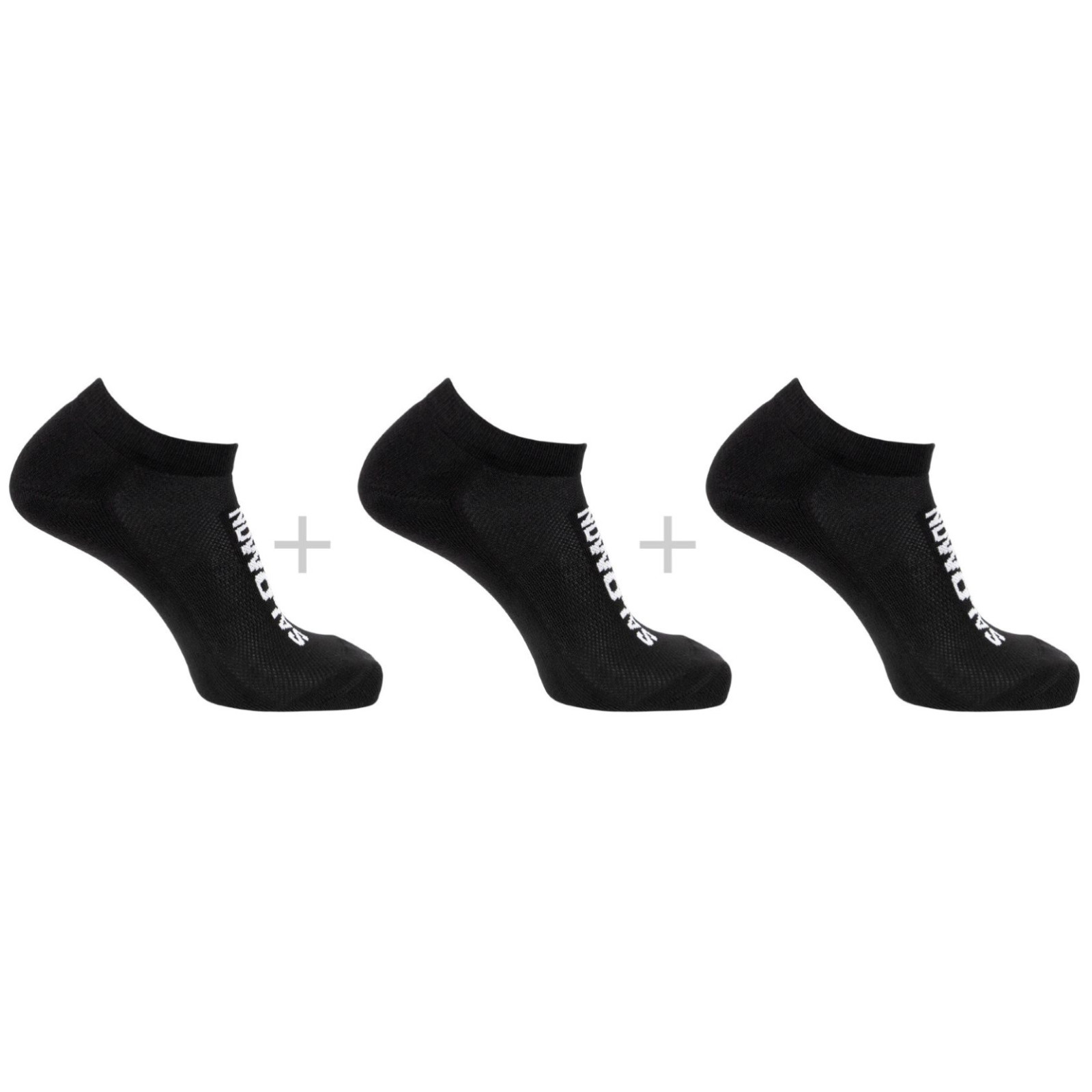 Skarpetki Salomon Everyday Low 3-Pack Rozmiar skarpet: 42-44 / Kolor: czarny