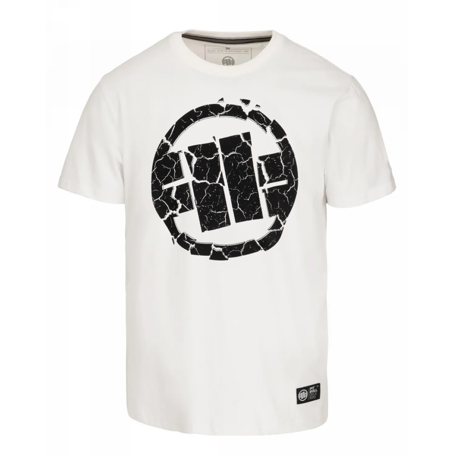 Pit Bull Heavy Weight 210 Garment Washed Scratch '25 - Off White  L