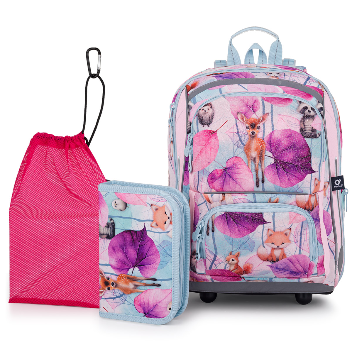 Topgal Komplet szkolny BEBE 25002 SET MEDIUM