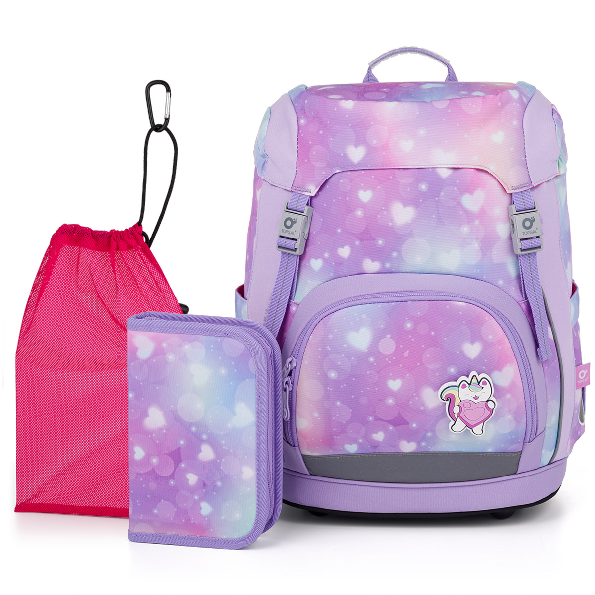 Topgal Komplet szkolny KIRA 25004 SET MEDIUM