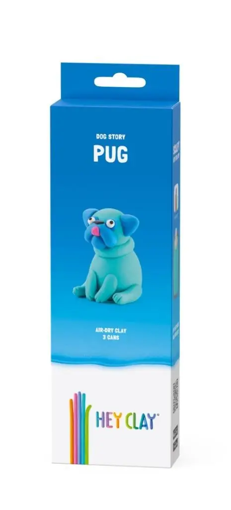 Hej Clay - Pies Mops - TM Toys