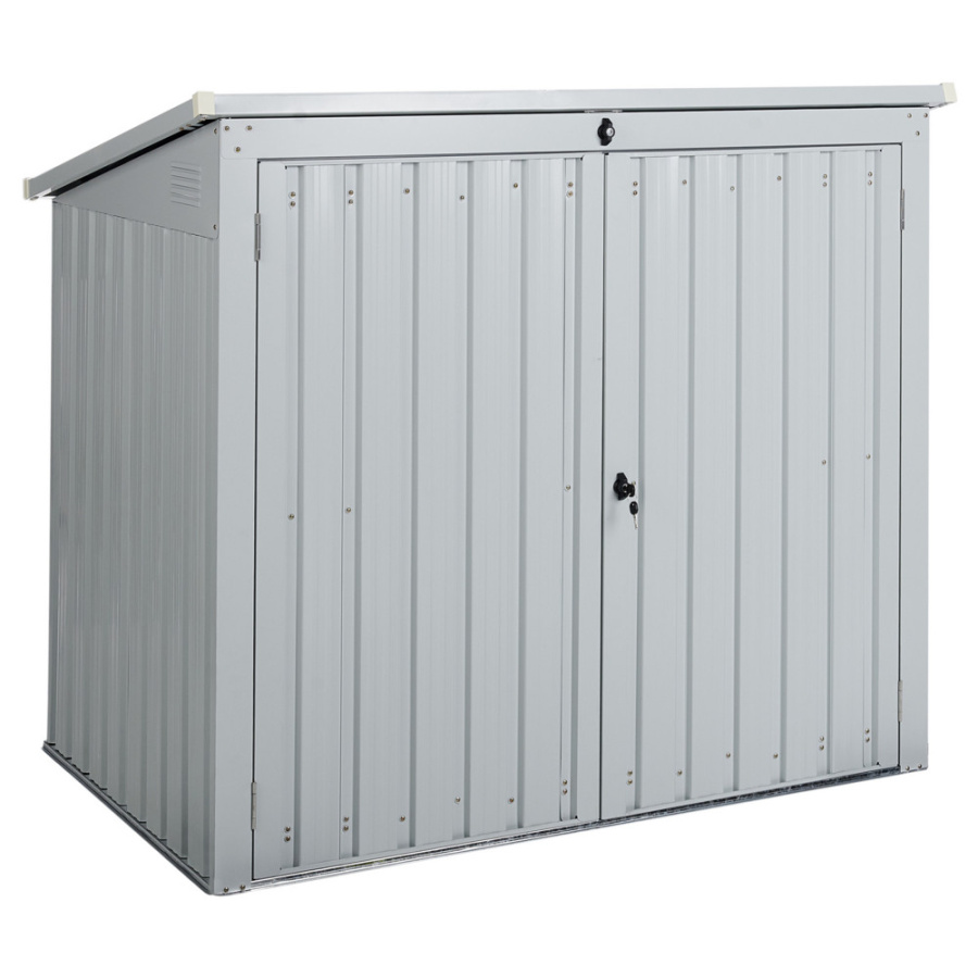 BLmeble Domek narzędziowy moena metal biały B557582