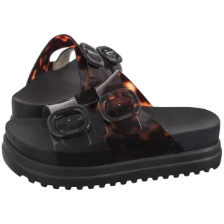 Klapki Cozy Platform AD 36158/BH499 Black/Tortoise Shell (ML338-b) Melissa