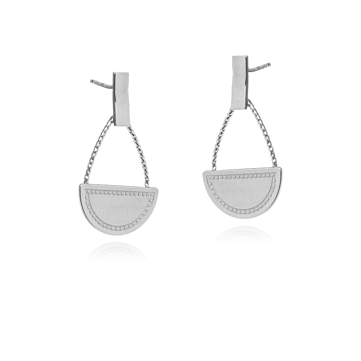 ankabizuteria.pl Kolczyki srebrne diamentowane