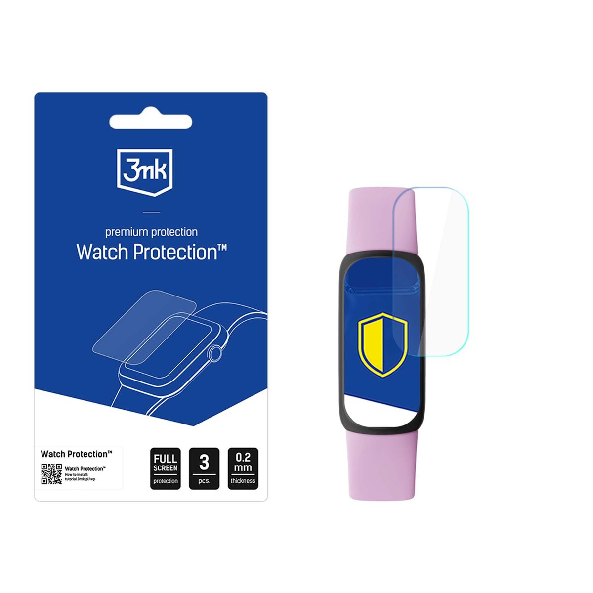 Folia na ekran smartwatcha do Google FitBit Inspire 3 3mk Watch Protection
