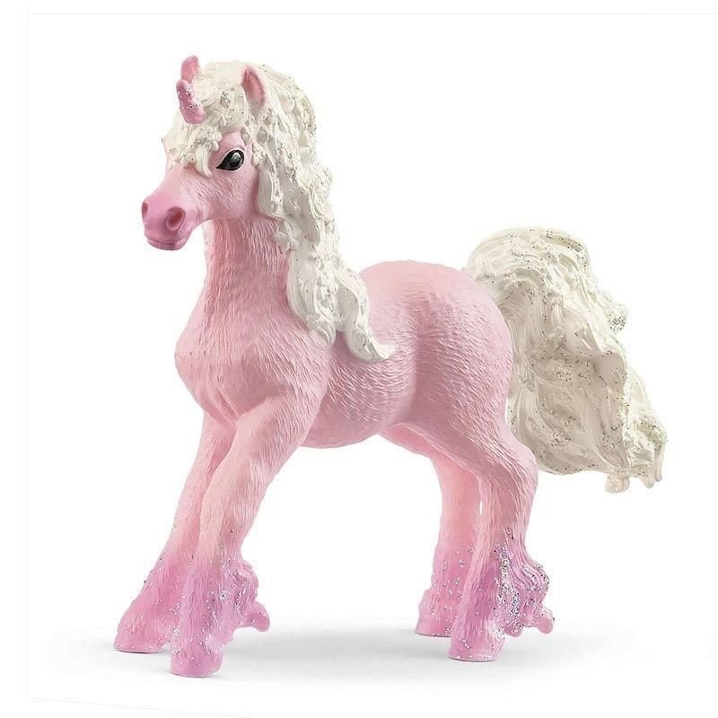 Schleich Świat Elfów Bayala - Źrebak kwietnego jednorożca